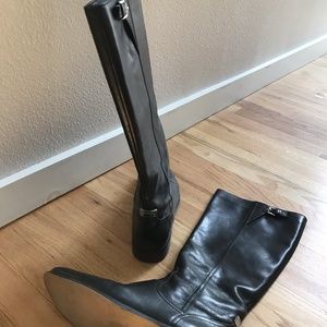 Coach Miriam Calf Boot- Black